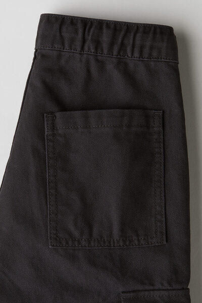 H&M Kanvas Kargo Pantolon