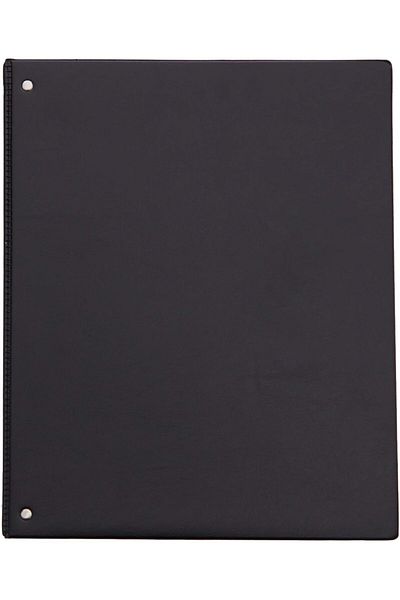 STOREMAX Muartshop 295S Biala Double Mechanism Folder Secretarial and 4 Ring Mechanism, Black 871301