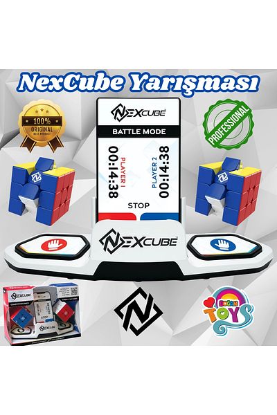 Doğan Oyuncak Dünyası Nexcube Competition - 3X3 Intelligence Cube - Classic Rubik - Speed Cube