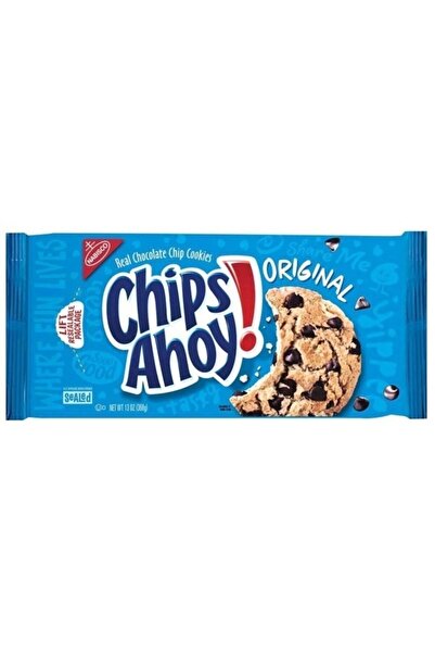 Kinder Nabısco Chips Ahoy Original Çikolatalı Bisküvi 368gr