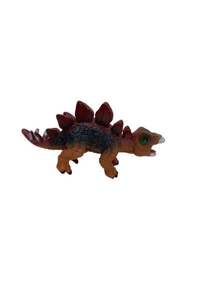 kapsulavm Soft Dinosaur with Neon Eyes 24 cm -Ld6206B-Stegosaurus