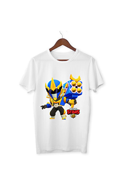 ALPŞAN TİCARET Brawl Stars Brock majica, dječja majica, Brawl Stars Brock bel...