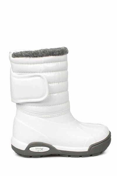 IGOR Topo Ski Charol Copii Ghete Pantofi W10168-001blanco