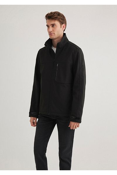 Mavi Stehkragen Schwarze Jacke Regular Fit / Regular Fit0110339-900