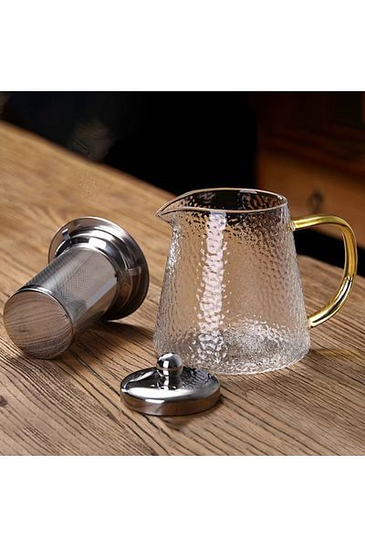 SODELICIOUS COFFEE TEA With Sticks - Zen Glass Teapot 550 ml Borosilicate - 6 Pack Winter Teas Gift