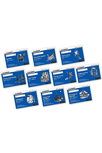 OXFORD UNIVERSITY PRESS Read Write Inc Phonics Black And White Blue Set 6 Storybooks Mixed Pack Of 10