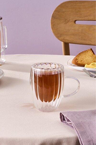 Karaca Pia Alya Double Wall Mug 330 ml