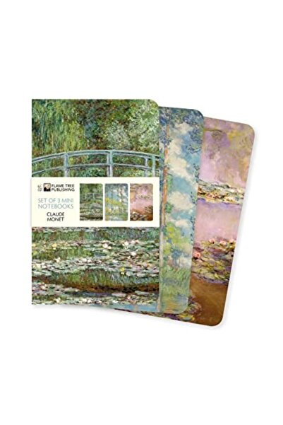 Flame Tree Claude Monet Mini Notebook Collection