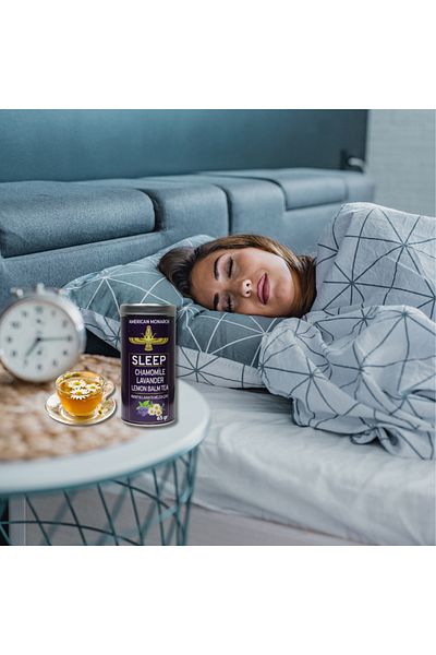 AiroBazar Chamomile Lavender Lemon Balm Tea Sleep and Relaxation Tea for Peace-Seekers