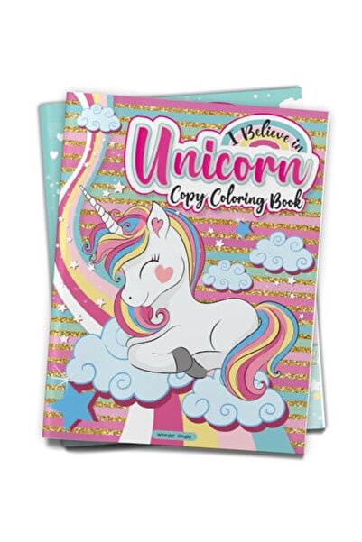 Wonder House Books كتاب تلوين أنا أؤمن بيونيكورن - كتب أنشطة ممتعة للأطفال