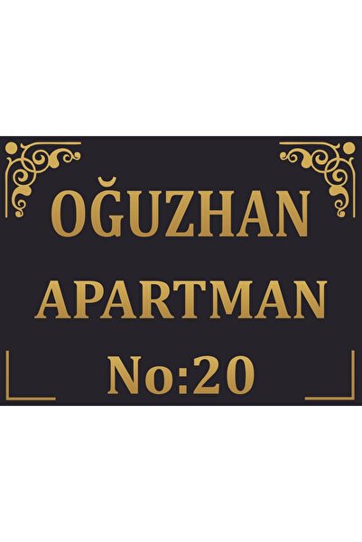 Klas Reklam APARTMAN DUVAR TABELASI