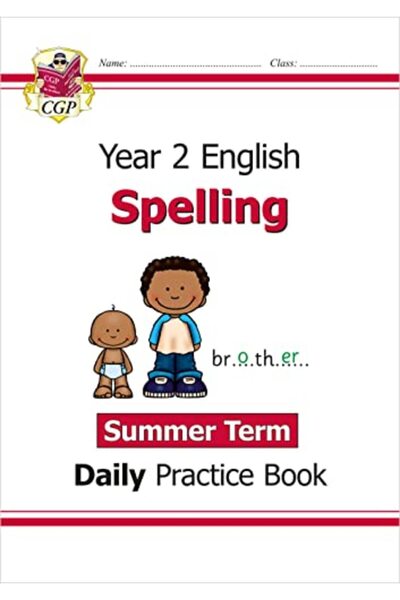 Coordination Group Publications Ltd CGP كتاب تدريبات إملائية يومية جديد لمرحل...