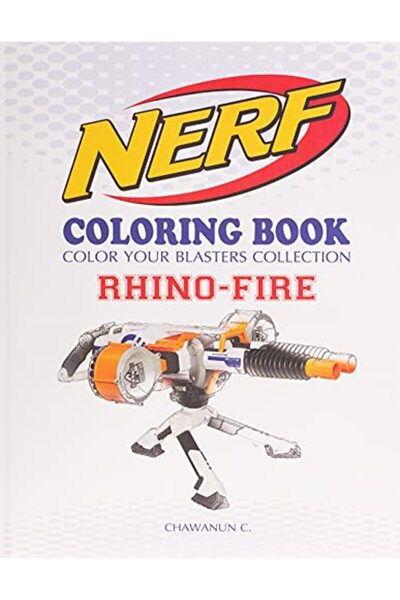 independently published كتاب تلوين نيرف راينوفاير تلوين مجموعة مسدساتك إن ستر...