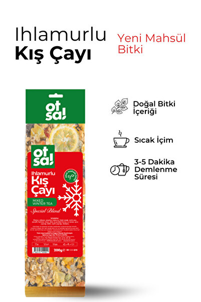 Greenlabel Otsa Ihlamurlu Ve Zencefilli Kış Çayı 200 Gr.