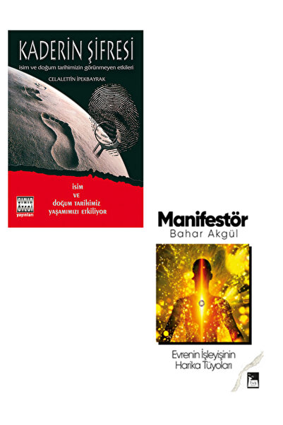 Sınır Ötesi Yayınları Kaderin Şifresi Ergun Candan - Manifestör Hediye ( 2 Ki...