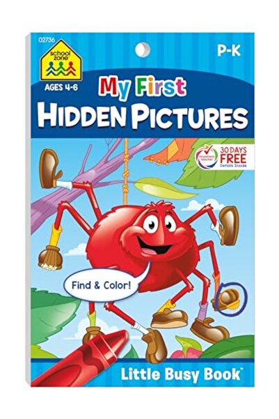 School Zone Publishing My First Hidden Pictures Little Busy Book