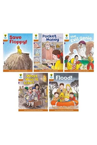 OXFORD UNIVERSITY PRESS شجرة قراءة أكسفورد - مجموعة قصص بيف شيب وكيبر - المستوى الثامن - أكسفورد - المجموعة المختلطة 5