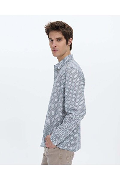 Ltb FOMACA Чоловіча сорочка з довгими рукавами 2244902225008