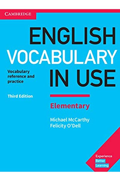 Cambridge University Press English Vocabulary In Use Elementary Book With Answers Vocabulary Reference And Practice