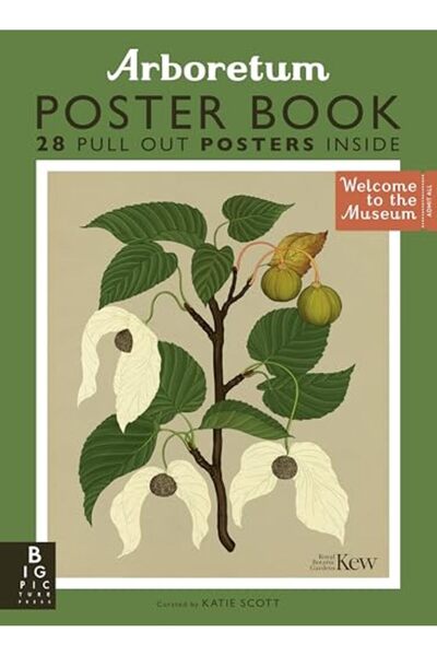 Templar Publishing كتاب ملصقات الحديقة النباتية