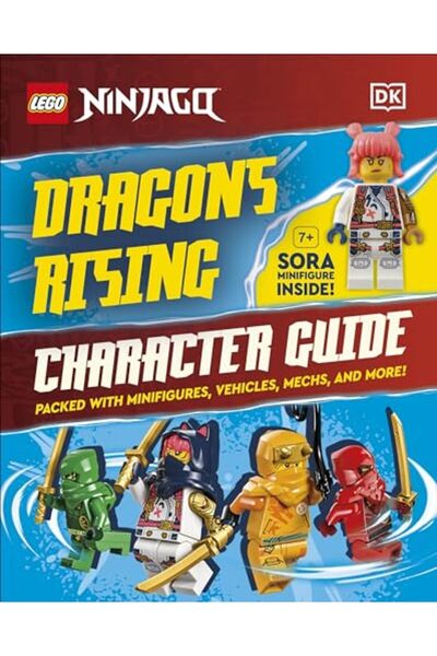 DK CHİLDREN Lego Ninjago Dragons Rising Character Guide With Lego Sora Minifi...