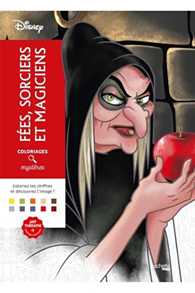 Hachette Coloriages Mystères Disney Fées Sorciers Et Magiciens