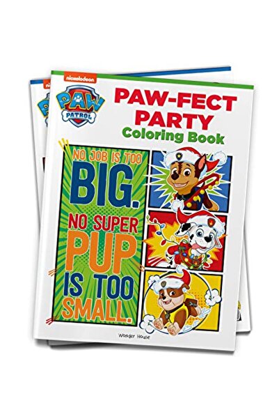 Wonder House Books كتاب تلوين Pawfect Party Paw Patrol للأطفال