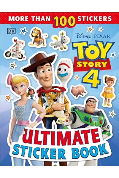 Dorling Kindersley كتاب ملصقات Toy Story 4 من إنتاج ديزني وبيكسار