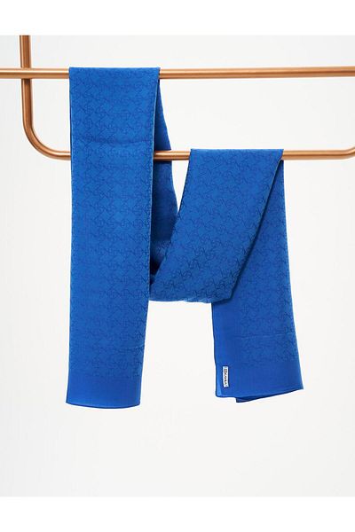 Kayra Indigo Natural Shawl - Μίγμα βαμβακιού