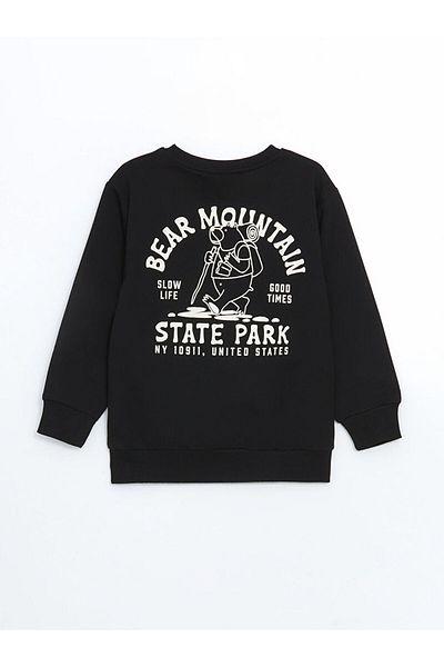 LC Waikiki Lcw Kids Crew Neck Printed Boys Sweatshirt
