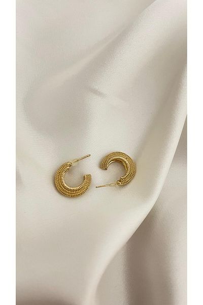 stainless steell Basic V3 Earrings (Gold)