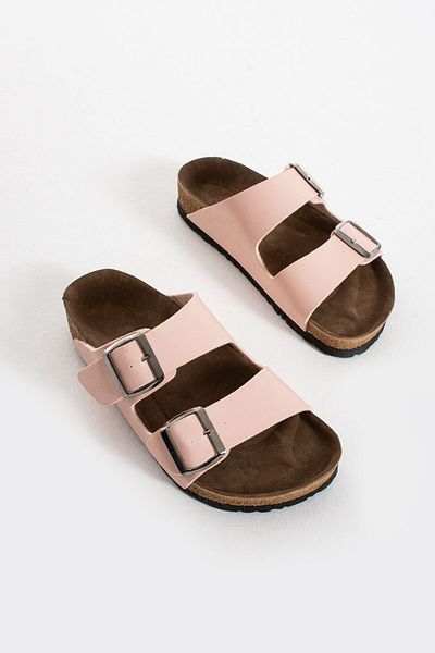 Bermody Ziona Comfortable Double Buckle Unisex Daily Slippers