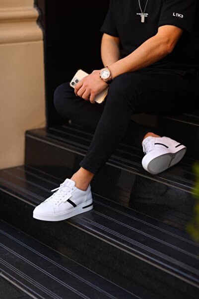 Serhat Özköroğlu Alb pentru bărbați, anii sneakerși