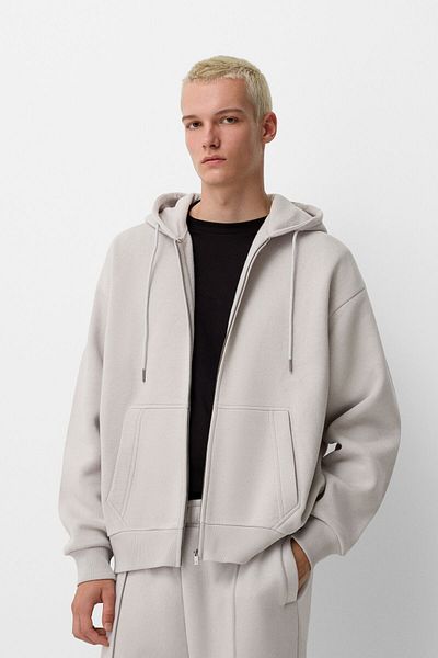 Bershka Sweatshirt and wide-leg trousers pack