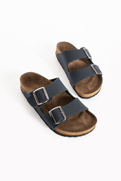 Bermody Ziona Comfortable Double Buckle Unisex Daily Slippers