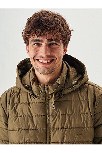 Ltb MEYOSO ЧОЛОВІЧИЙ КУРТКА З КАПЮШОНОМ Коротка чорна куртка