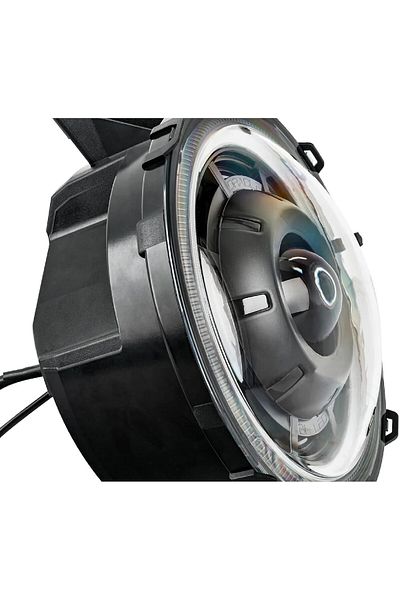 oracle مصابيح أمامية Oculus Bi-LED Projector مقاس 18-24 بوصة لسيارة Jeep Wrangler JL وGladiator JT، Switchback