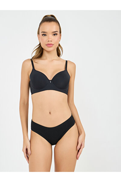 Styli Pack of 5 - Cotton Solid High Leg Brief