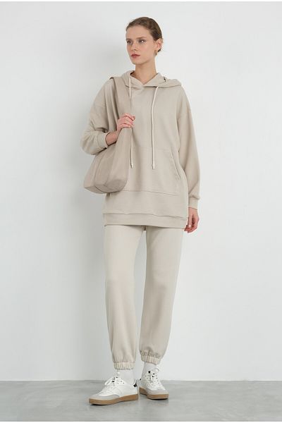 HEQA Rubber Leg Bone Sweatpants