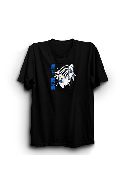 fame-stoned Tricou unisex cu imprimeu Anime Demon Slayer - Reflect Your Style