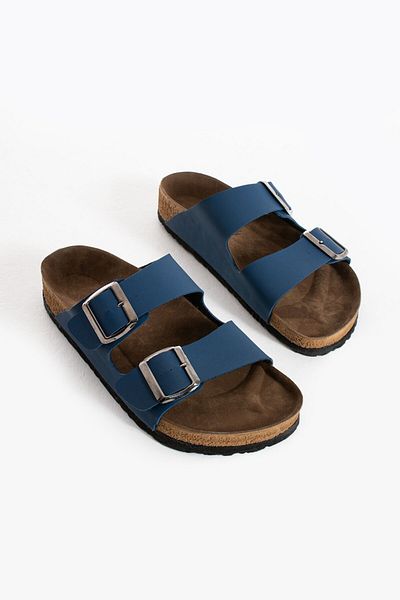 Bermody Ziona Comfortable Double Buckle Unisex Daily Slippers