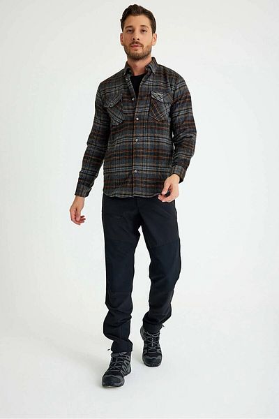 Q Steinbock Pegasus Men's Outdoor Fleece Lumberjack Shirt 80511