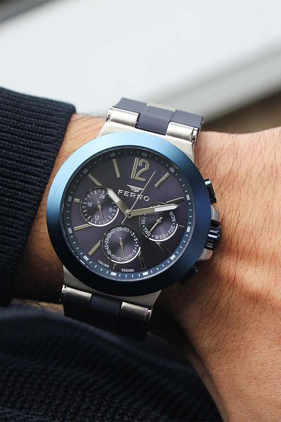 FERRO Fm11539L3 Men's Watch with Silicone Band