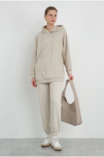 HEQA Rubber Leg Bone Sweatpants