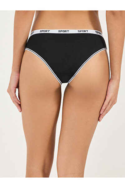 Styli Pack of 3 - Sport Text Elastic Cotton Bikini Brief