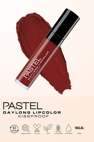 Pastel Daylong Lipcolor - Kissproof Liquid Matte Lipstick 36 & 38 + Catherine Arley Black Dipliner