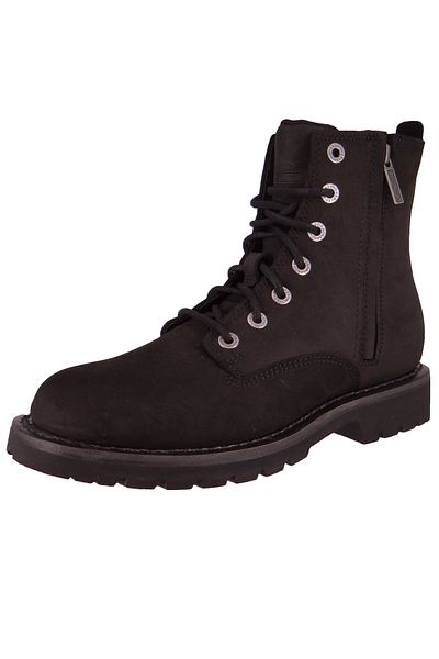 Harley Davidson Herren Bikerboots Stiefel Winslow Lace UP D55002 Schwarz Black Leder