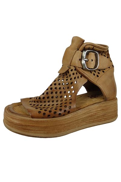 A.S.98 Damen Sandalen PARTY A78003-0101 Braun 6917 Tiger Leder