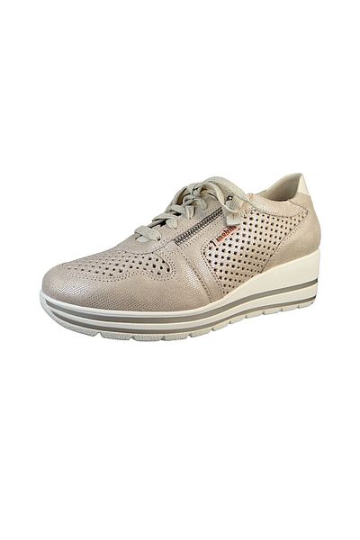 Mephisto Damen Sneaker Low Abby Perf Low Top A6704 P5144600 Platin
