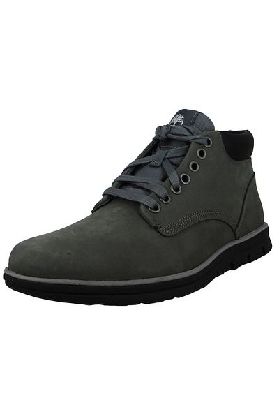 Timberland Herren Sportliche Halbschuhe Bradstreet Chukka CA5UY5 TB0A5UY5033 Grau Medium Grey Nubuck Leder mit